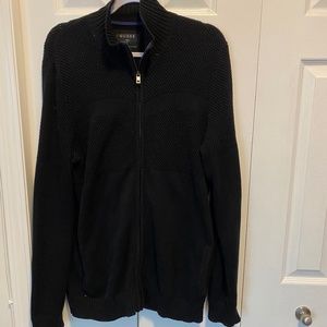 Guess men’s XL zippered cardigan